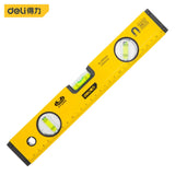 Deli High Precision Spirit Level Magnetic High Bearing Ruler Lever Bubbles Rustproof Horizontal Ruler Spirit Level Balance Ruler