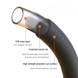 Deli High Pressure Spray Water Gun Washing Garden Watering Hose Nozzle Sprinkler Car Cleaning Wash Tool Kits Auto Washer Guns