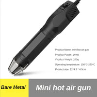 Deli Hot Air Gun 220V Soldering Temperature Blower Gun DIY Crafts Electric Power Hot Dryer Heat Gun For Shrink Tubing Car Wrap