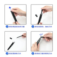 Deli Knife Art Cutter Removal Express Knife нож Portable Wallpaper Stationery Faca Paper Cutter WallpaperKnife Blade Self-lockin