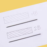Deli Mechanical Pencil 2.0mm lead HB 2B Drawing Writing Activity Pencils led pencils for school With lead pencil knife