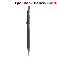 Deli Metal Mechanical Pencil for Drawing 0.5MM 0.7MM portaminas механический карандаш for School Student Art Stationery Supplies