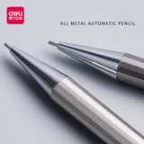 Deli Metal Mechanical Pencil for Drawing 0.5MM 0.7MM portaminas механический карандаш for School Student Art Stationery Supplies