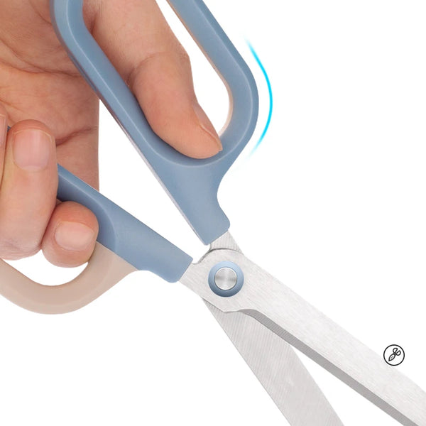 Deli Metal Scissors Multifunction Kawaii Curved Cutting Larger