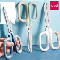 Deli Metal Scissors Multifunction Kawaii Curved Cutting Larger