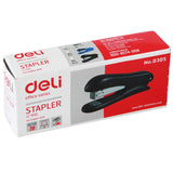 Deli Middle-sized Effortless Paper Stapling Machine 25 Sheet Match 24/6-26/6 School Office Supply Stationery Staples Stapler