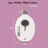 Deli Mini Box Cutter, Portable Wallpaper Art Utility Knife, Auto Retractable Boxes Package Cardboard Cutting Knife Office Home