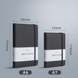 Deli Mini Moboteek A7 A6 Pocket Planner Weekly Notepad Journal 96Sheet For Agenda 2022 Memo Pads Stationery School OFFIC SUPPLI