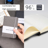 Deli Mini Moboteek A7 A6 Pocket Planner Weekly Notepad Journal 96Sheet For Agenda 2022 Memo Pads Stationery School OFFIC SUPPLI