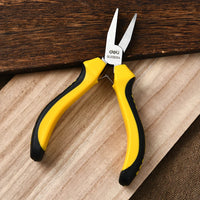 Deli Mini Needle Nose Pliers Precision Wire Cutter  Wire Stripping Plier  Hardware Hand Tool Industrial Maintenance Plier