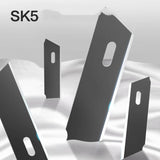 Deli Mini Pocket Knife нож Protable Utility Knives Box Cutter Couteau Auto-Retract Safer Front Self-Locking SK5 Blades for Box