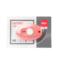 Deli Mini Utility Knife Pocket Sized Craft Wrapping Box Paper Envelope Cutter Craft Wrapping Box Paper Student Stationery