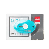 Deli Mini Utility Knife Pocket Sized Craft Wrapping Box Paper Envelope Cutter Craft Wrapping Box Paper Student Stationery