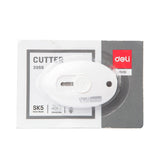 Deli Mini Utility Knife Pocket Sized Craft Wrapping Box Paper Envelope Cutter Craft Wrapping Box Paper Student Stationery