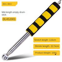 Deli Multi-functional Telescopic Self Defense Hammers Empty Drum Hammer Room Test Rod Inspection Room Tools Metel Test Hand Tool