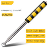 Deli Multi-functional Telescopic Self Defense Hammers Empty Drum Hammer Room Test Rod Inspection Room Tools Metel Test Hand Tool