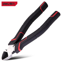 Deli Multifunctional Universal Wire Cutters Needle-Nose Pliers Diagonal-Nose Pliers Labor-Saving and Durable Electrician Tools
