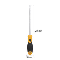 Deli Multipurpose Screwdriver Electrician PP Handle Screwdriver Repairing Opening Tool Slotted Type Screw Driver Hand Tools