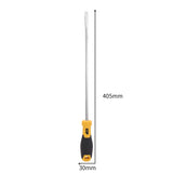 Deli Multipurpose Screwdriver Electrician PP Handle Screwdriver Repairing Opening Tool Slotted Type Screw Driver Hand Tools