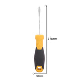 Deli Multipurpose Screwdriver Electrician PP Handle Screwdriver Repairing Opening Tool Slotted Type Screw Driver Hand Tools