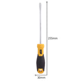 Deli Multipurpose Screwdriver Electrician PP Handle Screwdriver Repairing Opening Tool Slotted Type Screw Driver Hand Tools