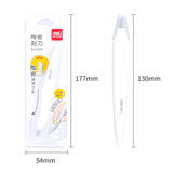 Deli Non-Slip Metal Scalpel Knife Tools Handle Engraving Craft knives ceramic tip Safety Cutter Paper Knife Accessories