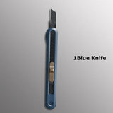 Deli Nusign Aluminum Alloy Utility Knife Small Portable Disassemble Metal Blade Paper Box Cutter Self-Locking нож Art Stationery
