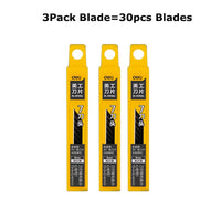 Deli Nusign Aluminum Alloy Utility Knife Small Portable Disassemble Metal Blade Paper Box Cutter Self-Locking нож Art Stationery