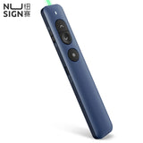Deli Nusign Bluetooth NS100 Green PPT Laser Pointer Powerpoint Laser Flip Pen Remote Li- battery Surport TTP/Prezi/Keynote