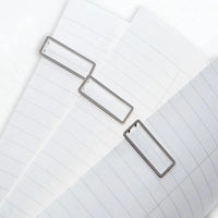 Deli Nusign Effective Office Supplies Clip Bookmark Metal Office Accessories paper Clips Patchwork Clip