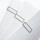 Deli Nusign Effective Office Supplies Clip Bookmark Metal Office Accessories paper Clips Patchwork Clip