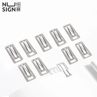 Deli Nusign Effective Office Supplies Clip Bookmark Metal Office Accessories paper Clips Patchwork Clip