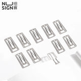 Deli Nusign Effective Office Supplies Clip Bookmark Metal Office Accessories paper Clips Patchwork Clip