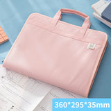 Deli Organ Bag Folder A4 13 Layer Expanding File Folder With Sticky Labels for Students Organ Pack Document Storage File Bag