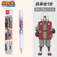 Deli Pens 1pcs Kawaii Naruto Bullet Pen for School Office Accessories Cute Japanese Stationery Supplies Anime Kids Gift Cool Pen