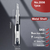Deli Pocket Knife Box Cutter Utility Knife Retractable Blade 9mm нож for Home Office School Stationery Cut Paper Craft Knives