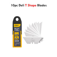 Deli Pocket Knife Retractable Unboxing Cutter Heavy Duty Utility Knife нож Couteau SK5 Blade Opener for Cardboard Carton Box