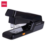 Deli Portable Quality Stapler Effortless Stapler Black Blue Save Effort Binding Machine School Paper Staplers Office Bookbinding