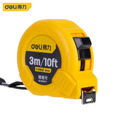 Deli Portable Thickened Tape Measure Retractable 3m Household Measuring Tape Automatic Locking Steel Tape Ruler Woodworking Tool