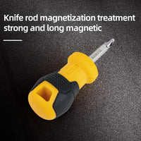 Deli Ratcheting Screwdriver Cross Retractable Adjustable Screwdriver Set Multifunction Driver Household Socket Screwdriver