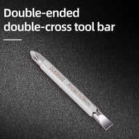 Deli Ratcheting Screwdriver Cross Retractable Adjustable Screwdriver Set Multifunction Driver Household Socket Screwdriver