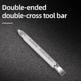 Deli Ratcheting Screwdriver Cross Retractable Adjustable Screwdriver Set Multifunction Driver Household Socket Screwdriver