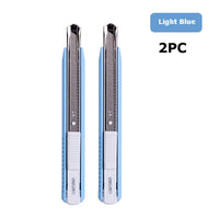 Deli Retractable Box Cutter Sharpness Utility Knife Cute Self-Locking Design нож Art Supplies School Office Stationery Accessori