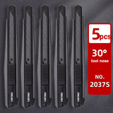 Deli Retractable Utility Knife ,Portable Box Cutter 30 Degree 9MM Metal Blade estilete profissional ferramenta Art Supplies нож