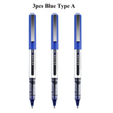 Deli RollerBall Pens, 0.5mm Fine Point Liquid Gel Ink Rolling Ball Quick Drying Gel Pen for School Office Writing