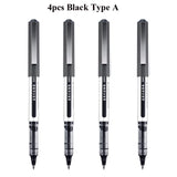 Deli RollerBall Pens, 0.5mm Fine Point Liquid Gel Ink Rolling Ball Quick Drying Gel Pen for School Office Writing