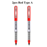 Deli RollerBall Pens, 0.5mm Fine Point Liquid Gel Ink Rolling Ball Quick Drying Gel Pen for School Office Writing