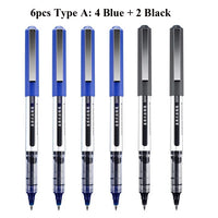Deli Rollerball Pens, 0.5mm Liquid Ink Gel Pens,Quick Drying & Long Lasting Fine Point Pen for Writing, Journaling, Notes