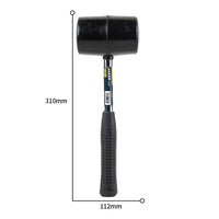 Deli Rubber Hammer Heavy Duty Mallet Professional Floor Ceramic Tile Installation Hammer Hand Tools for Domestic Installations