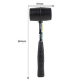 Deli Rubber Hammer Heavy Duty Mallet Professional Floor Ceramic Tile Installation Hammer Hand Tools for Domestic Installations